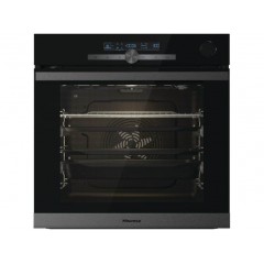 Hisense BSA66334PG + E6432C Φούρνος άνω Πάγκου 77lt με Κεραμικές Εστίες Π59.5εκ. Μαύρος